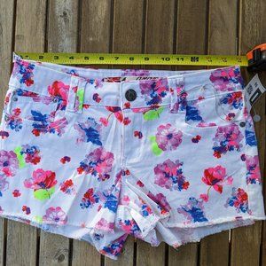 Grane Women's Denim Short Floral